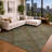 Machine Washable Indoor/Outdoor Chantille ACN2880 Plaid Rug-308707847-308707852