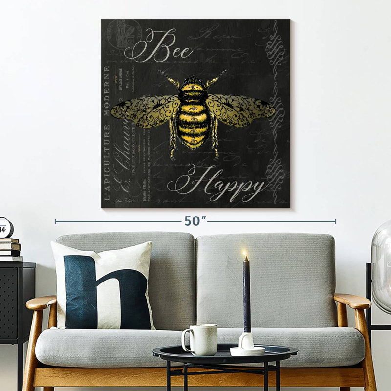 Crowle Bee Happy, H 33 po x l 33 po