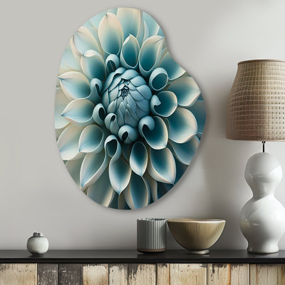 Kershaw - Dahlia Pear Shape Asymmetric Metal Wall Art