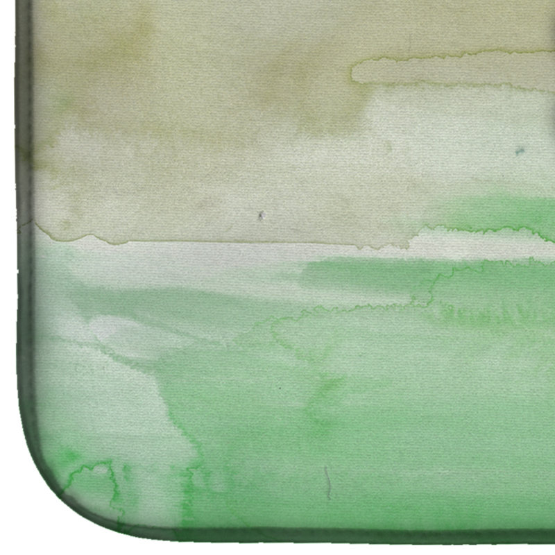 Tapis de séchage en aquarelle cactus