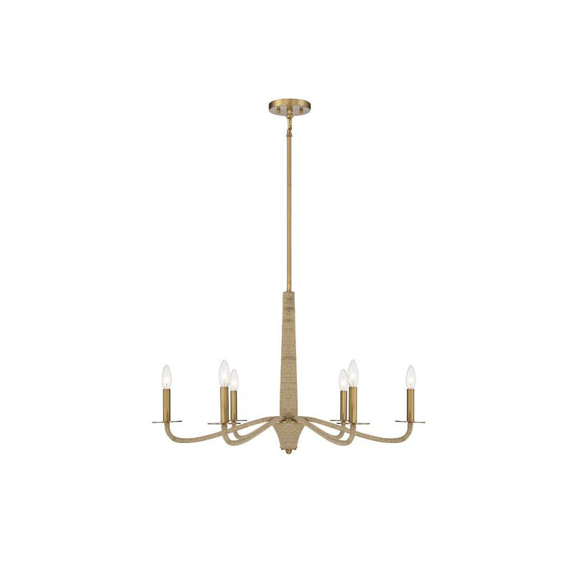 Joslin 6 - Light Dimmable Chandelier