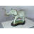 Elephant Medium Bronze Statue -  Size: 26"L x 8"W x 17"H.