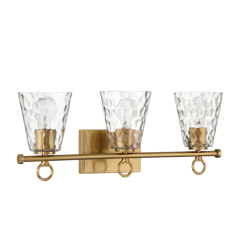 Éclairage pour meuble-lavabo à 3 lumières Derrico