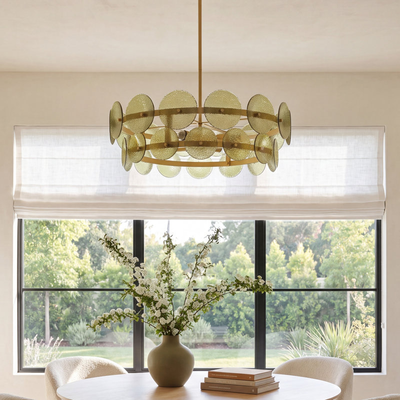 Curtis Iron 4-Light Chandelier