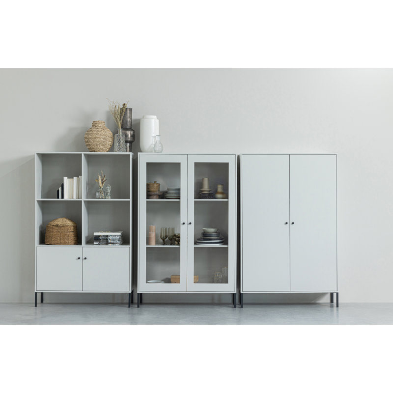 Lairgnen Display Cabinet, Grey