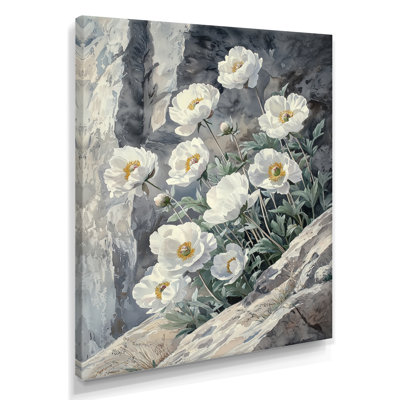 Britannia - Floral Canvas Wall Art