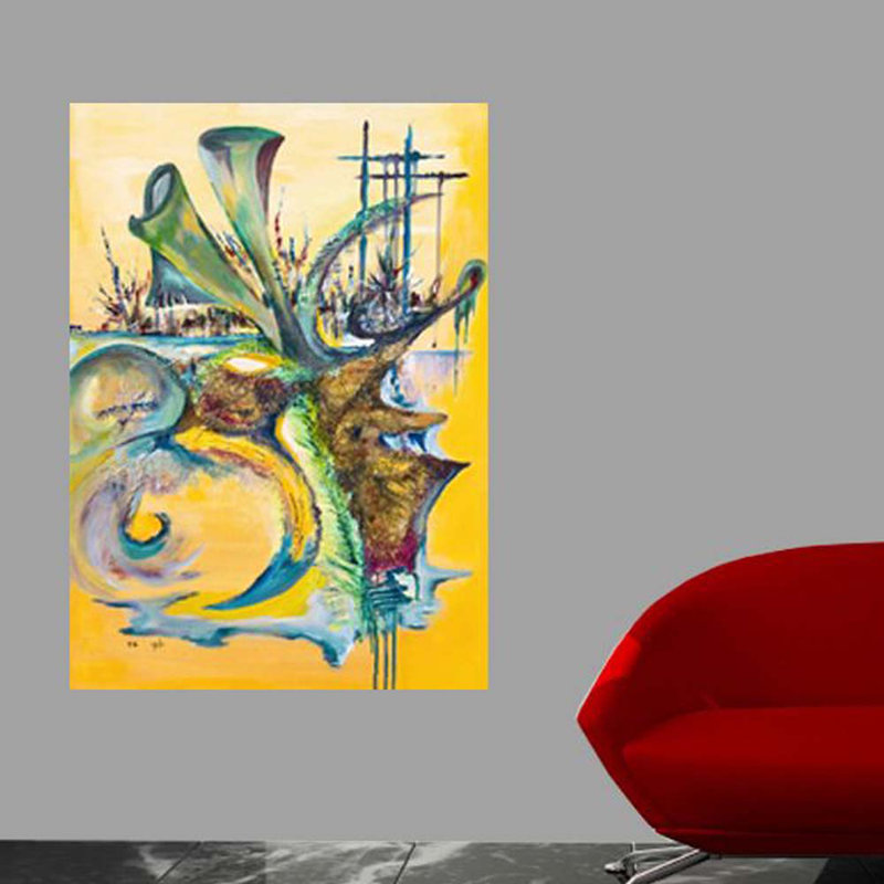Non-Wall Damaging Wall Decal, 72" H x 51" W