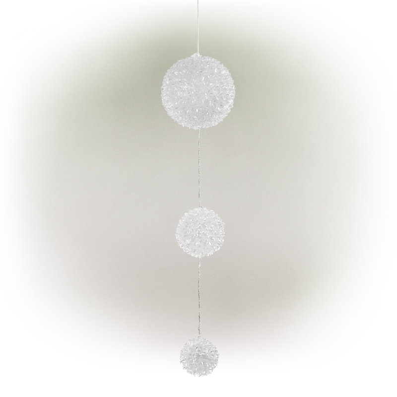 37'' Lighted Ball Ornament