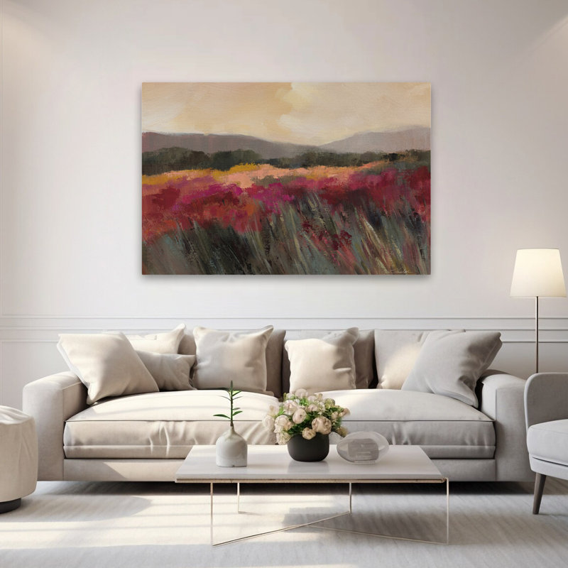 Prairie contemporaine et moderne, H 60 po x l 40 po