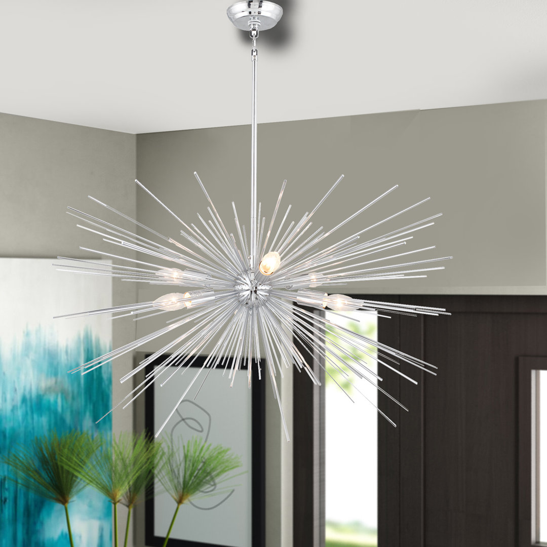 Sealcove 6 - Light Sputnik Sphere Chandelier Orren Ellis 