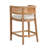 Oech Rubberwood Upholstered Bar Stools-112771097-112771095