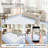 Modern Machine Washable Rug Bordered Design Non-Slip Low Pile Rubber Backing Area Rug for Living Room Bedroom Kitchen Dining Room-421405154