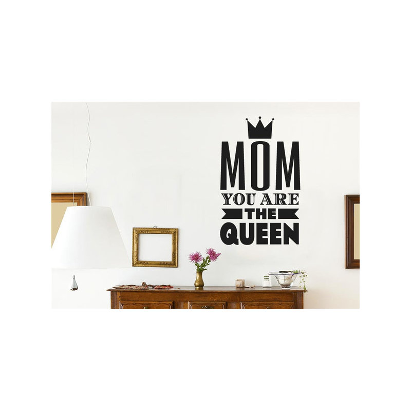 Non-Wall Damaging Wall Decal, Medium, Black