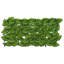 Vidaxl Balcony Screen With Leaves Garden Sunshade Dark Green/Green Multi Sizes-126703812