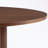 Anae Round Dining Table Pedestal Table with MDF Handcraft Oak Veneer Top for Dining Room-532510219-532510221