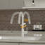 Robinet de cuisine rétractable à poignée simple avec accessoires-86365819