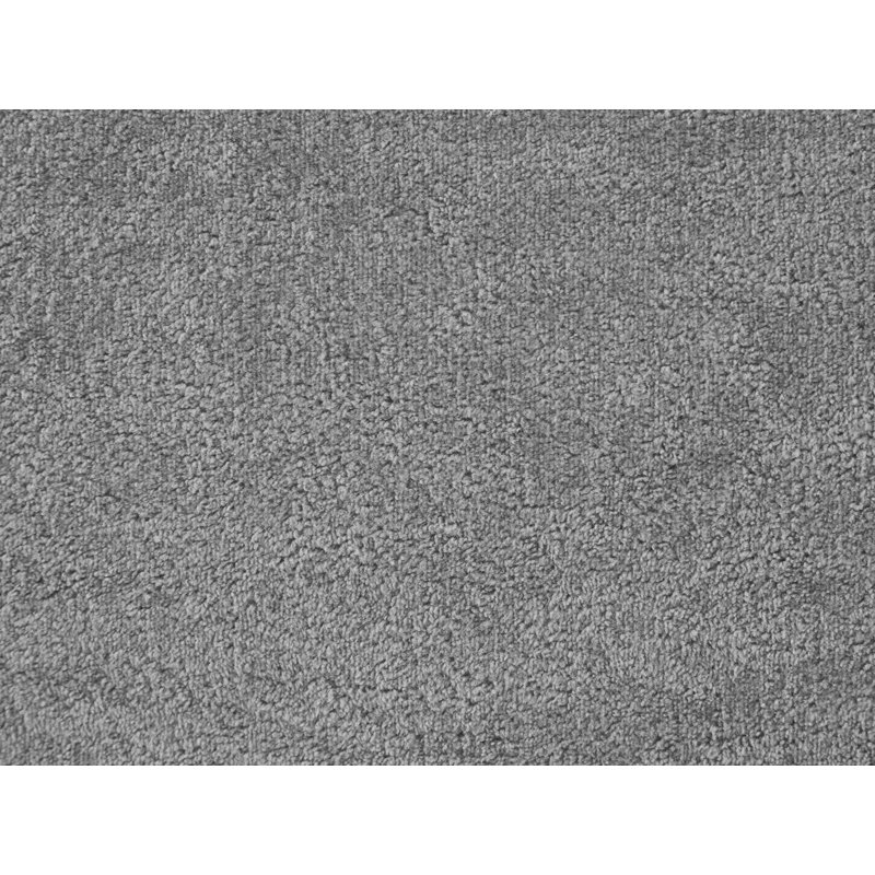 Fauteuil en chenille avec repose-pieds avec rangement, Gris