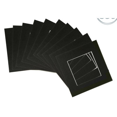 Bevelled Shadow Box Picture Frame with Mat
