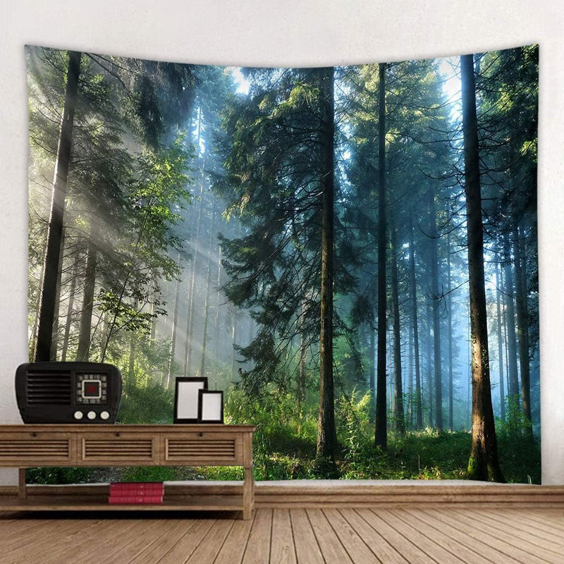 Forest Tapestry - Magic Tapestry For Living Room & Bed...