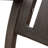 Outdoor Modern Aluminum Dining Chair With Cushion (Set Of 2)