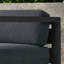 Canapé d'extérieur en aluminium pour terrasse