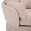 Upholstered Swivel Barrel Chair-315395037