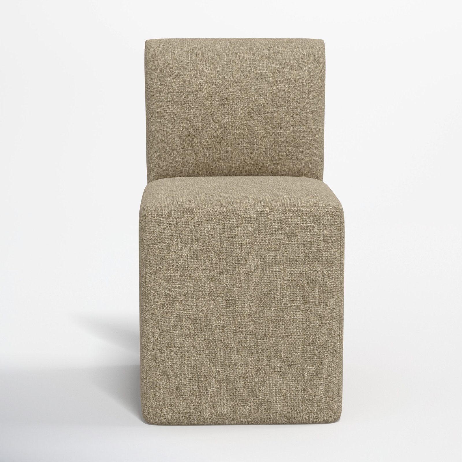 Mendy Side Chair, Zuma Natural Textured Linen