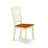 7 Piece Modern Dining Table Set Consist of a Rectangle Wooden Table with Butterfly Leaf and 6 Dining Room Chairs, Buttermilk & Cherry