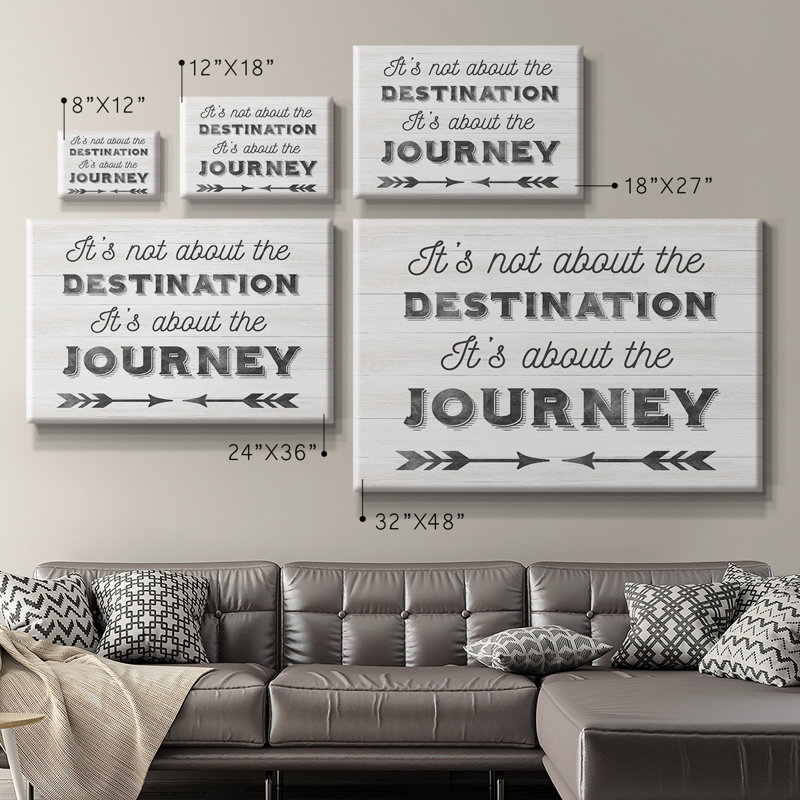 Toile tendue sur toile destination de qualité supérieure - prête à être accrochée, H 8 po x l 12 po