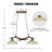 Balikos 2 - Light Dimmable Classic / Traditional Chandelier