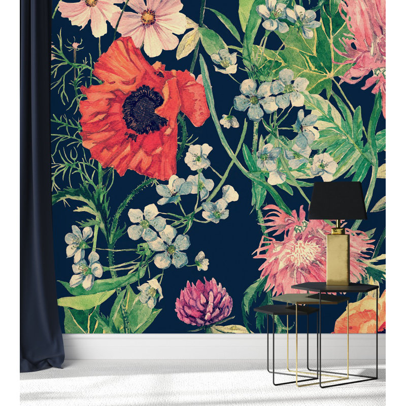 Peel & Stick Wall Mural, 10.42' W x 10.42' L