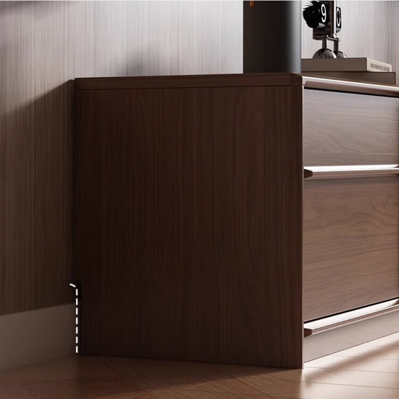 Meuble télé simple et rétro avec rangement