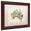 «Australie carte postale», impression encadrée-69010802-17771393