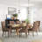 Modern Linen Fabric Kitchen Side Chair,  Dining Chair（Set Of 2）-907506182-907506425