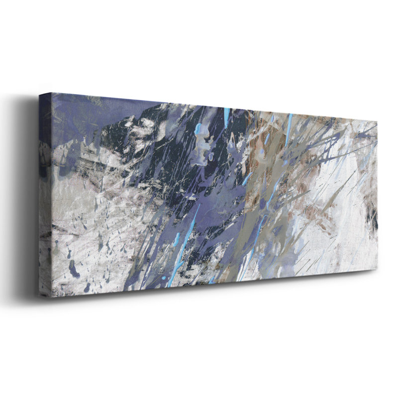 Blue Noise I, H 24 po x l 60 po x P 1,5 po