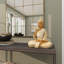 Bouddha assis en polystone Bansemer