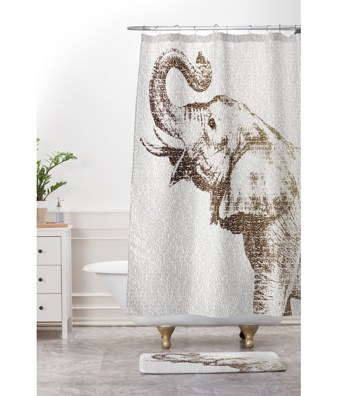 Tapis de salle de bain éléphantst