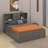 Cergio King Size 8 Drawer Wood Platform Storage Bed-1574295117
