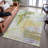 Premium Machine Washable Nigel AMF1067 Squares Rug-562150880