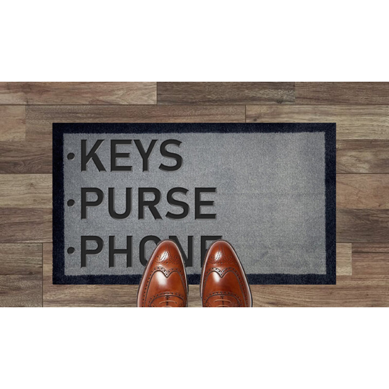 Shiflett Non-Slip Indoor Doormat