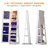 21.6'' Wide Freestanding MDF Jewelry Armoire-232934242