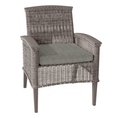 Astoria Woven Arm Chair - Oyster/Oyster