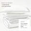 Hampton Double Flange Embroidered Contrast Edge Comforter 3 Pieces Set-101427142-101427143