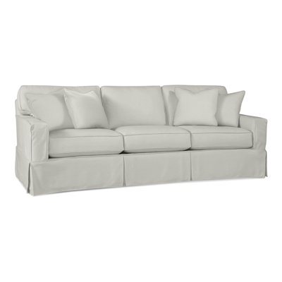 Gramercy Park 93" Upholstered Slipcovered Sofa