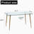 Glass Top Metal Base Credenza Desk