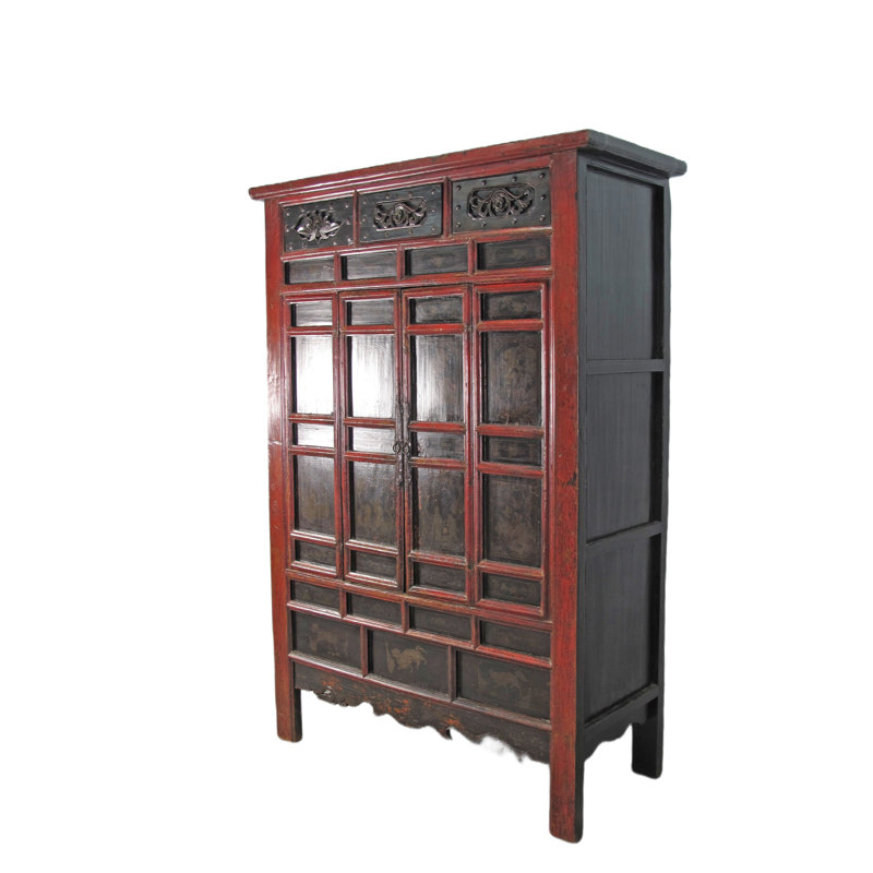2 - Door Solid Wood Armoire