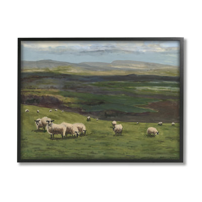 Troupeau de moutons paissant par Michael Willett