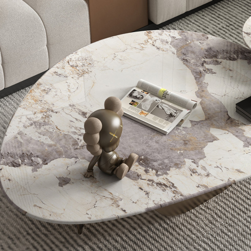 Table basse Luxury, Doré, H 13,8 po x L 55,1 po x l 31,5 po