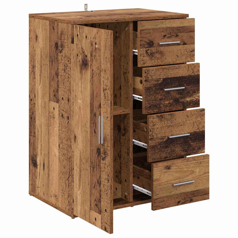 Sideboard Accent Chest, Old Wood