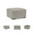 Springlake 38" Wide Square Storage Ottoman